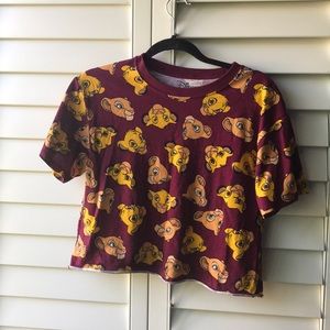 Lion King Crop Top